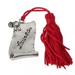 Bomboniere Laurea pergamena ciondolo 1